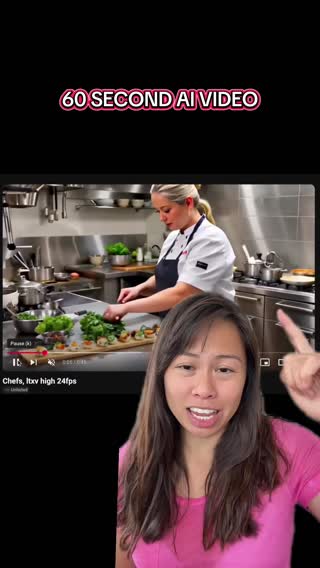 LTX AI Video Model Generating 60 Seconds of Continuous Footage