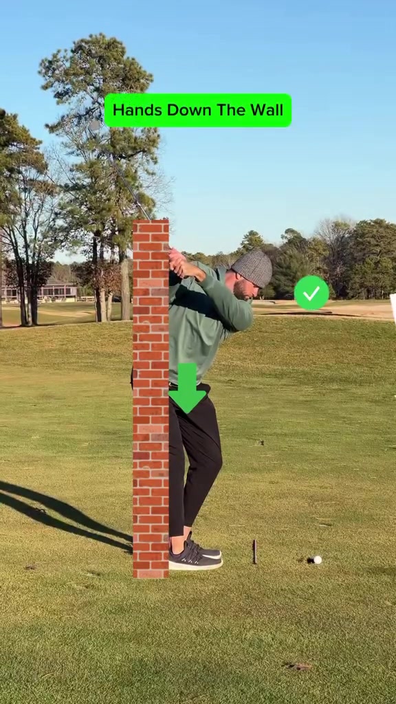 Eric DeKarski| South Jersey Golf Coach on Instagram: "Shallowing the club has never been this easy before ⛳️⬇️"