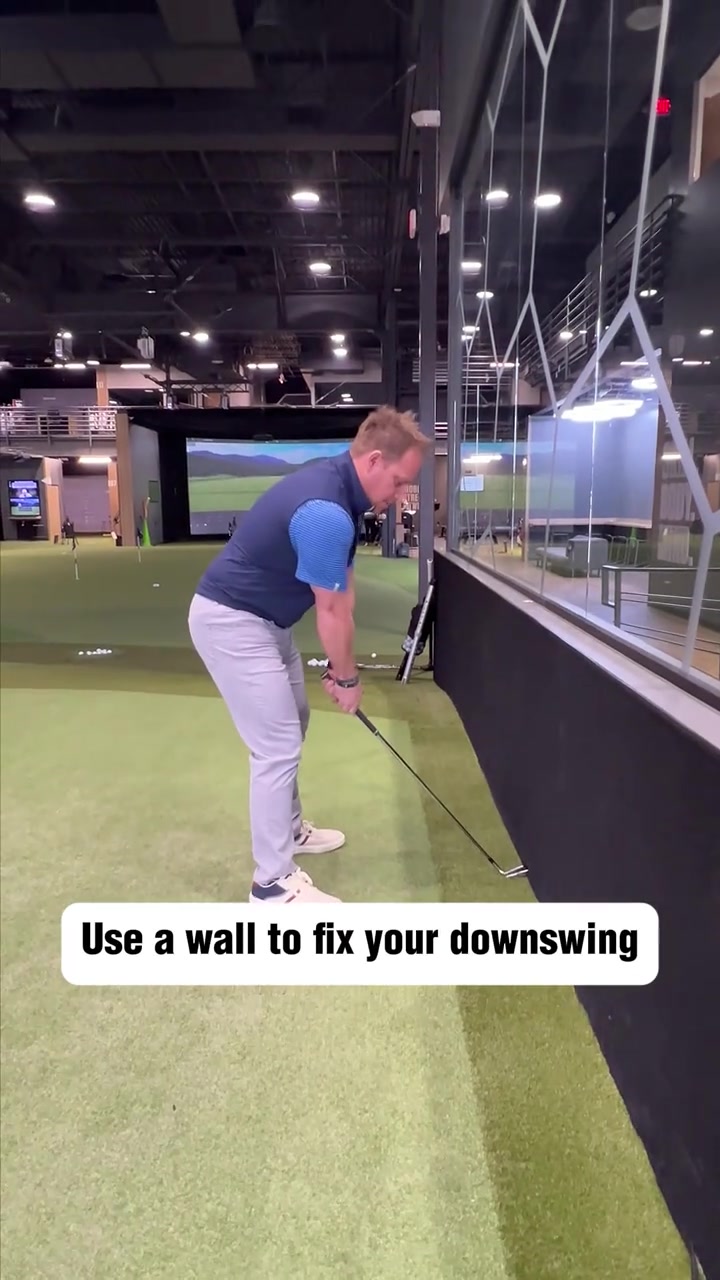 If youre dealing with a slice give this drill a shot in the comfort of your home
