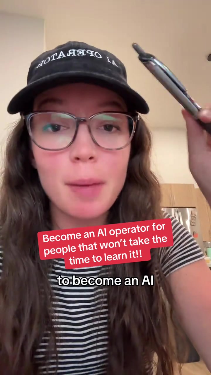 I know many of you are actively working as AI operators Love to see it aioperator aioperations aiforbusiness rachelwoods aiops