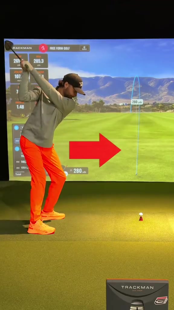 If you struggle with thin shots blocks or hooks EARLY EXTENSION might be the reason Early extension is when your hips move toward the ball in the downswing instead of staying back Work on clearing your lead hip When early extension happens you lose space the arms flip contact and consistency suffer FOLLOW improve your golf game golftips golfer golfing golfcoach golf