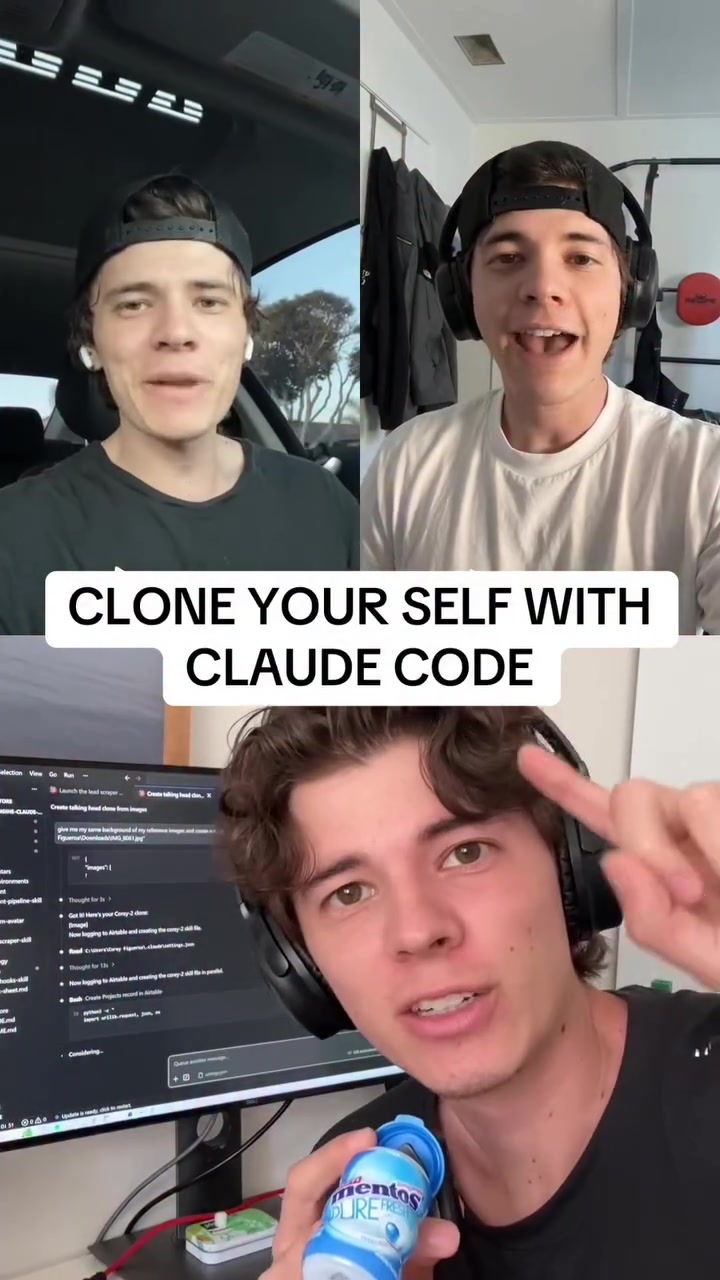 Use this Claude Code Skill to create an Ai clone of yourself!